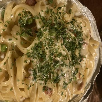 Napoli's Pizza Kitchen - Fettuccine Carbonara - Pizza Near Me - Van Nuys, California Napoli's Pizza Kitchen - Fettuccine Carbonara - Pizza Near Me - Van Nuys, California