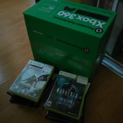 GameStop - So happy with my purchase! Games 4 for $20 and refurbished 360