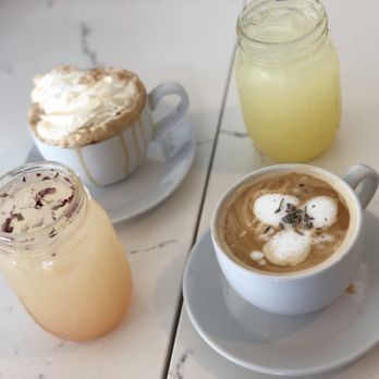 Toast on First - Rose lemonade, Mexican mocha, peach lemonade & lavender latte - Coffee & Tea Near Me - Whittier, California Toast on First - Rose lemonade, Mexican mocha, peach lemonade & lavender latte - Coffee & Tea Near Me - Whittier, California