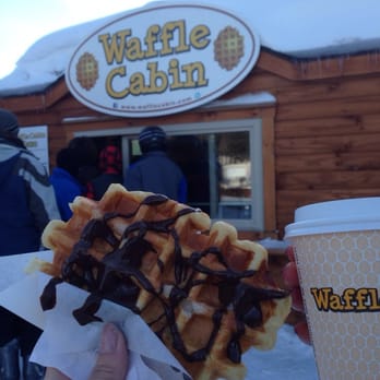 Waffle Cabin - Belgian waffle with chocolate - Fast Food Near Me - Newbury, New Hampshire Waffle Cabin - Belgian waffle with chocolate - Fast Food Near Me - Newbury, New Hampshire