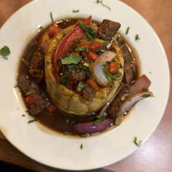 Al Toque - Lomo Saltado Mofongo Relleno - Puerto Rican Near Me - Kissimmee, Florida