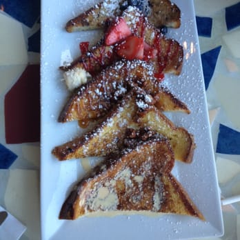 Batter & Berries - Super French Toast Flight - mimosa, lemon, caramel, strawberry & blueberry. - Breakfast & Brunch Near Me - Chicago, Illinois