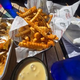 Crab fries Crab fries