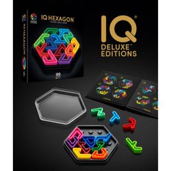 Five Little Monkeys - Novato - IQ Hexagon Deluxe Puzzle Game A brain game that defies expectations -- a hexagonal grid without hexagonal puzzle pieces!...