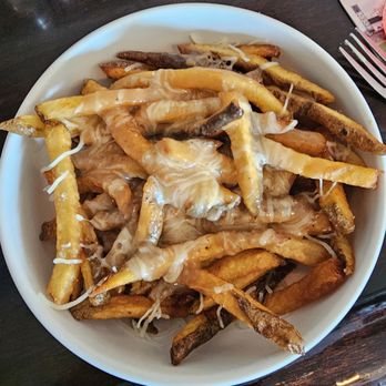 Railroad Station Bar and Grill - Disco fries. Fries with gravy and cheese. - New American Near Me - Cloverdale, California Railroad Station Bar and Grill - Disco fries. Fries with gravy and cheese. - New American Near Me - Cloverdale, California