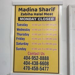 These hours are for the meat shop only not the overall grocery store