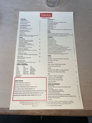 Menu photo 3 Roberta's Brooklyn, NY