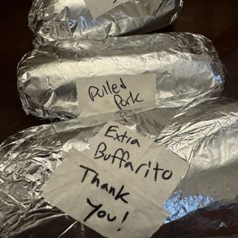 Bang Bang Burritos - Nice gesture - Mexican Near Me - Manhasset, New York