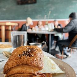 La Fillette Bakery - Ham & Cheese Scrambler made with egg whites