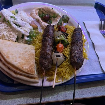 The Golden Olive - Kufta Kabab Plate - Mediterranean Near Me - Seattle, Washington The Golden Olive - Kufta Kabab Plate - Mediterranean Near Me - Seattle, Washington