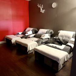 Foot massage beds