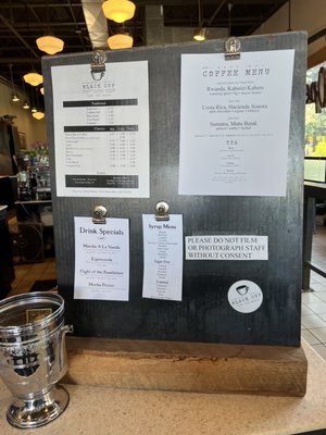 Menu photo 1 Black Cup Anchorage, AK
