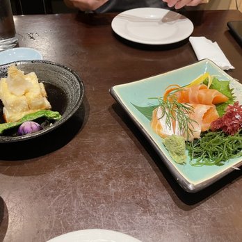 Yabu Restaurant - Fried Tofu & Salmon Belly Sashimi - Sushi Bars Near Me - Los Angeles, California Yabu Restaurant - Fried Tofu & Salmon Belly Sashimi - Sushi Bars Near Me - Los Angeles, California