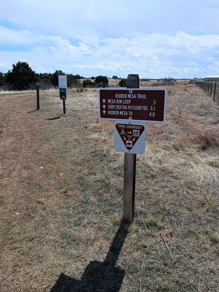 Hidden Mesa Mountain Bike Trail Image