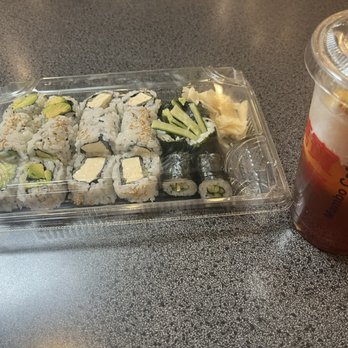 Aji Hana - Veggie combo - Japanese Near Me - Richmond, British Columbia