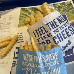 Fries were very good