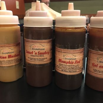 Doc's Smokehouse & Catering - The sauce selection is amazing - Barbeque Near Me - Edwardsville, Illinois Doc's Smokehouse & Catering - The sauce selection is amazing - Barbeque Near Me - Edwardsville, Illinois