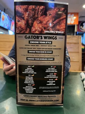 Menu photo 2 Gator's Dockside St. Johns Saint Johns, FL