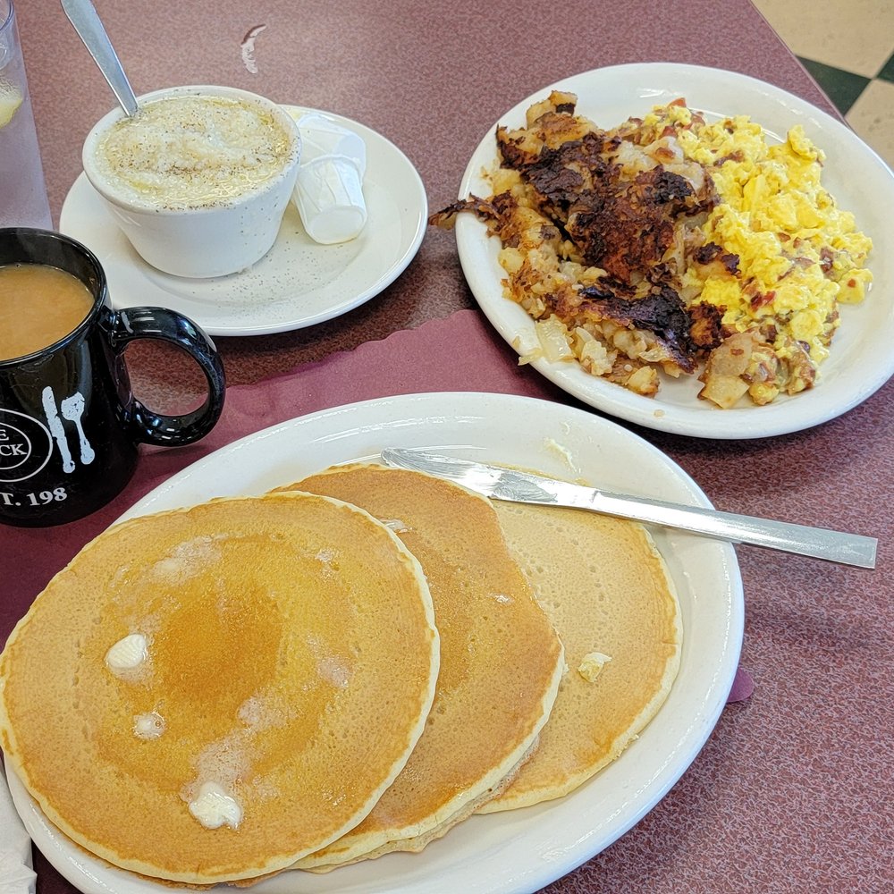 The Shanty w/ a cup of grits. The Shanty w/ a cup of grits.