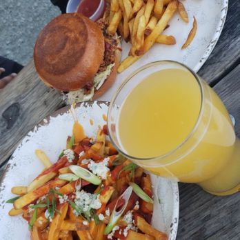 Guz-Bros - Chicken sando and bleu cheese Buffalo fries - Breakfast & Brunch Near Me - Watsonville, California Guz-Bros - Chicken sando and bleu cheese Buffalo fries - Breakfast & Brunch Near Me - Watsonville, California