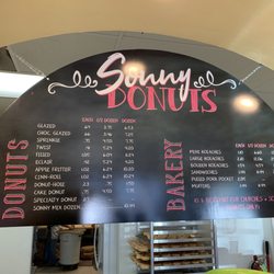 Sonny Donuts - Menu