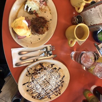 Snooze, an A.M. Eatery - Original Benedict, verde Benedict and pancake of the day. - Breakfast & Brunch Near Me - Westminster, Colorado Snooze, an A.M. Eatery - Original Benedict, verde Benedict and pancake of the day. - Breakfast & Brunch Near Me - Westminster, Colorado