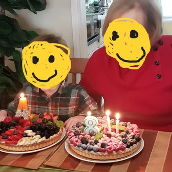 Belmo Cafe - Matching birthday tarts from Chef Nadir at Belmo Cafe! - Coffee & Tea Near Me - Berkeley, California