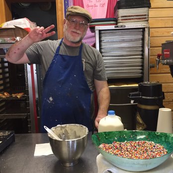 Granny's Gourmet Donuts - The awesome owner! - Donuts Near Me - Bozeman, Montana Granny's Gourmet Donuts - The awesome owner! - Donuts Near Me - Bozeman, Montana