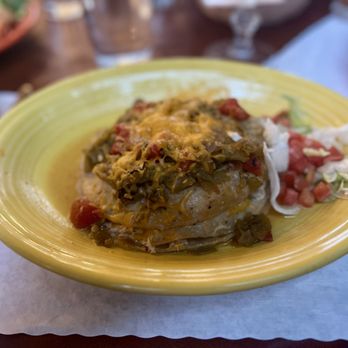 El Pinto - Flat chicken enchiladas - New Mexican Cuisine Near Me - Albuquerque, New Mexico