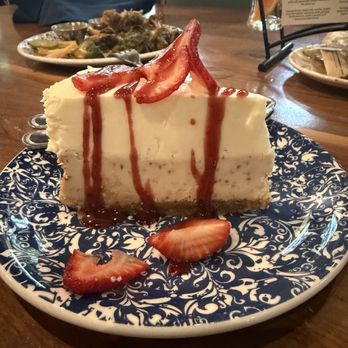 Tupelo Honey Southern Kitchen & Bar - Strawberry Butter Pecan Cheesecake - Southern Near Me - Arlington, Virginia Tupelo Honey Southern Kitchen & Bar - Strawberry Butter Pecan Cheesecake - Southern Near Me - Arlington, Virginia