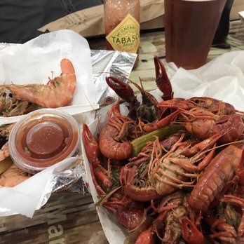 J's Seafood Dock - Boiled crawfish and shrimp are amazing a bit spicy - Seafood Near Me - New Orleans, Louisiana J's Seafood Dock - Boiled crawfish and shrimp are amazing a bit spicy - Seafood Near Me - New Orleans, Louisiana