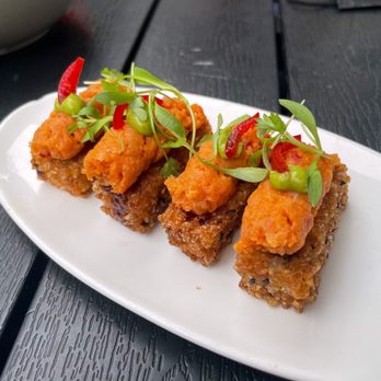 Sampan - Tuna Rice Cracker - Asian Fusion Near Me - Philadelphia, Pennsylvania Sampan - Tuna Rice Cracker - Asian Fusion Near Me - Philadelphia, Pennsylvania