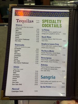 Menu photo 4 Guadalajara Mexican Grille Houston, TX