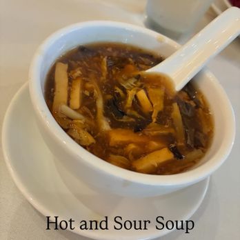 Panda Inn - Hot and sour soup - Chinese Near Me - Ontario, California