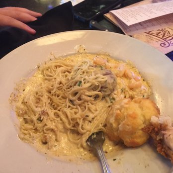 Copeland's - Crab Cake and Shrimp Alfredo - Cajun/Creole Near Me - Jacksonville, Florida Copeland's - Crab Cake and Shrimp Alfredo - Cajun/Creole Near Me - Jacksonville, Florida