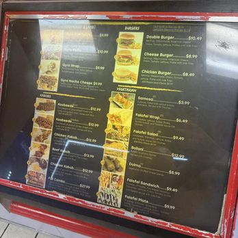 Halal Bitez gyro & kabob - Menu [March 2026] - Falafel Near Me - Carmichael, California