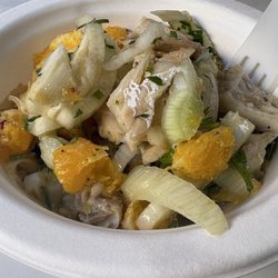 Scirocco - Codfish with fennel and orange