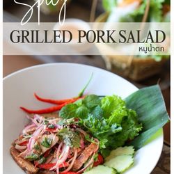 Tong-D Barrington - Spicy Grilled Pork Salad