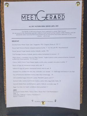 Menu photo 1 Meet Gerard Alexandria, NSW Menu photo 1 Meet Gerard Alexandria, NSW