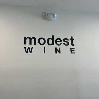 Modest Wine - Sign inside - Beer, Wine & Spirits Near Me - Winter Park, Florida Modest Wine - Sign inside - Beer, Wine & Spirits Near Me - Winter Park, Florida