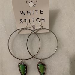 The White Stitch - Hand crafted earrings