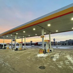 Shell - Outdoor entrance