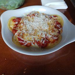 Cheese ravioli
