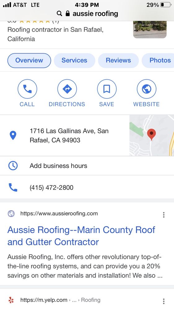 Slide of Aussie Roofing