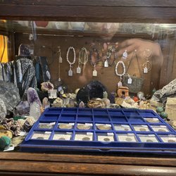 Serendipity Antiques & Collectibles - Some of the crystals available