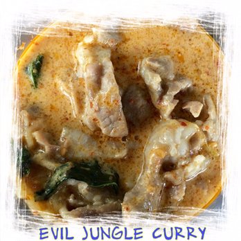 Pad Thai - Evil Jungle Curry (Spicy). - Thai Near Me - Honolulu, Hawaii