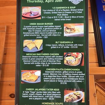 Chase Creek Smoke House - Specials daily - Barbeque Near Me - Chase, Michigan
