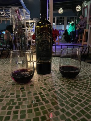 Photo of House Wine - Austin, TX, US. Outdoor patio with live music