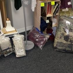 Large selection of comforters, draperies and shams