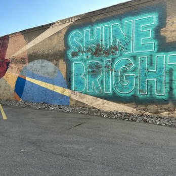 Shine Bright Mural - Public Art Near Me - Louisville, Kentucky Shine Bright Mural - Public Art Near Me - Louisville, Kentucky